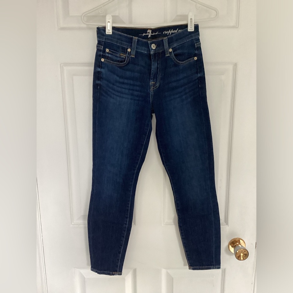 🛍️5/💲20🛍️ 7 FOR ALL MINKIND cropped givenevere (#3s214)